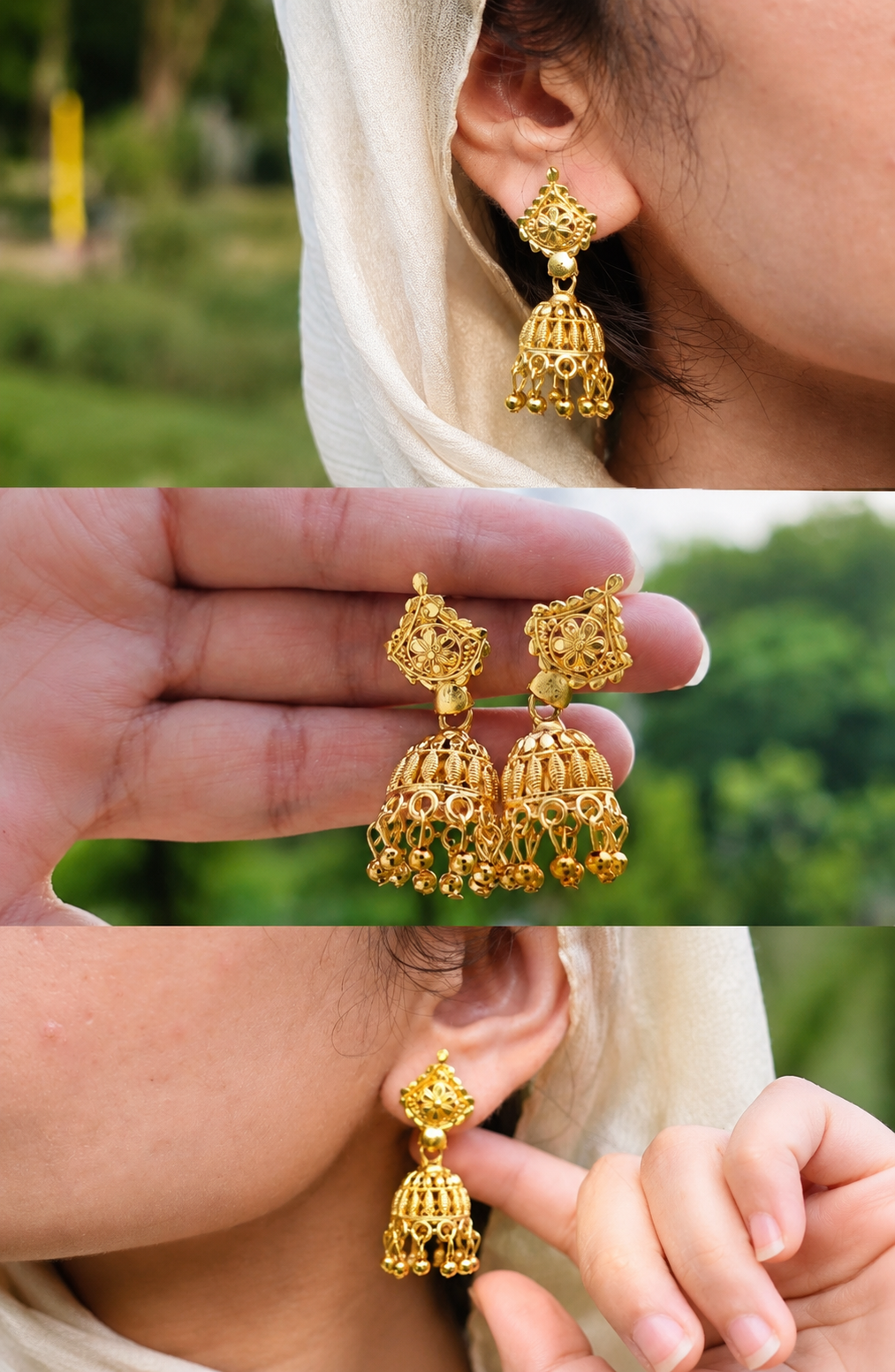 Premium 12-Pair Jhumka Gift Box